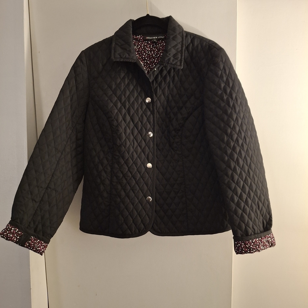 Briggs New York Women's Black Quilted Puffer Jacket